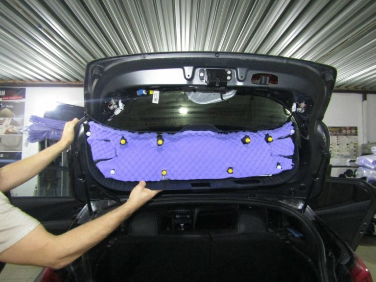 Шумоизоляция Hyundai Veloster Stop Shum