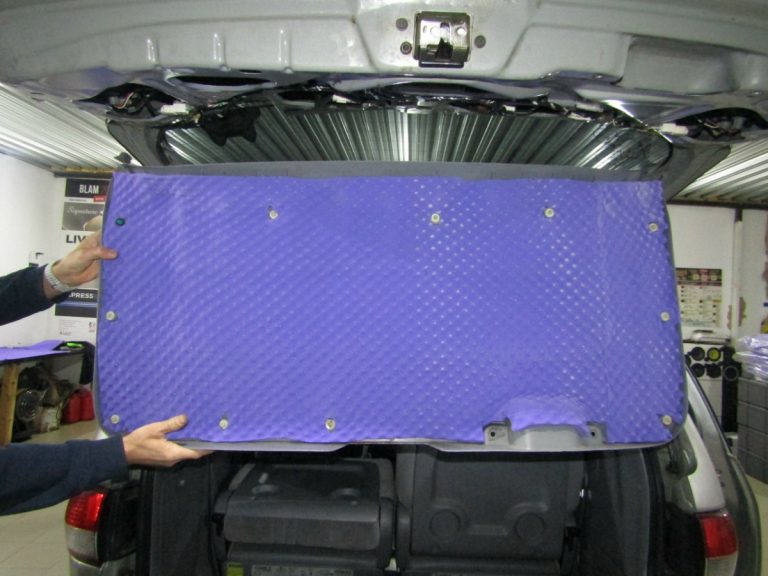 Шумоизоляция Toyota Sienna Stop Shum