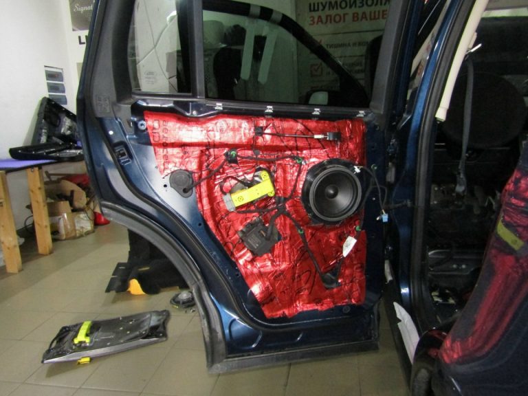 Шумоизоляция Land Rover Freelander 2 Stop Shum