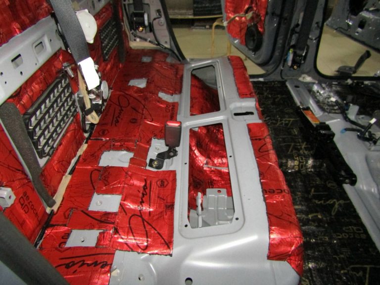 Шумоизоляция Nissan Navara D27 Stop Shum