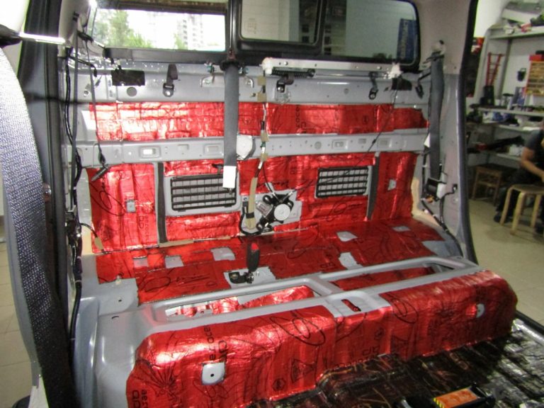 Шумоизоляция Nissan Navara D27 Stop Shum