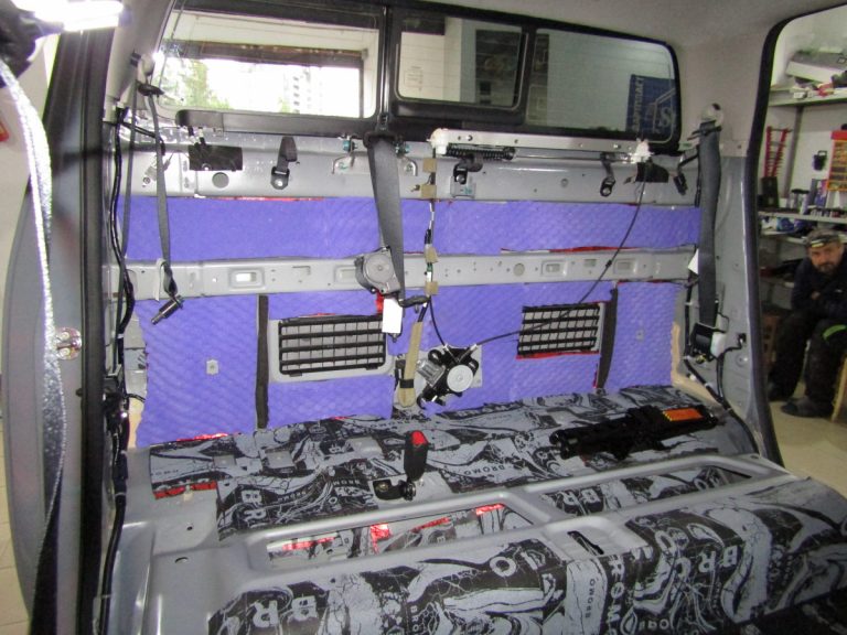 Шумоизоляция Nissan Navara D27 Stop Shum
