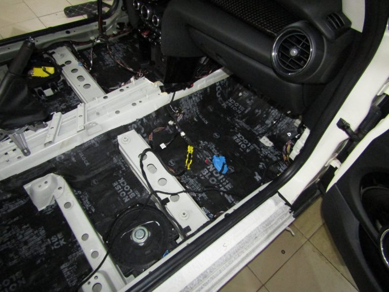 Шумоизоляция Mini Cooper S ClubMan Stop Shum