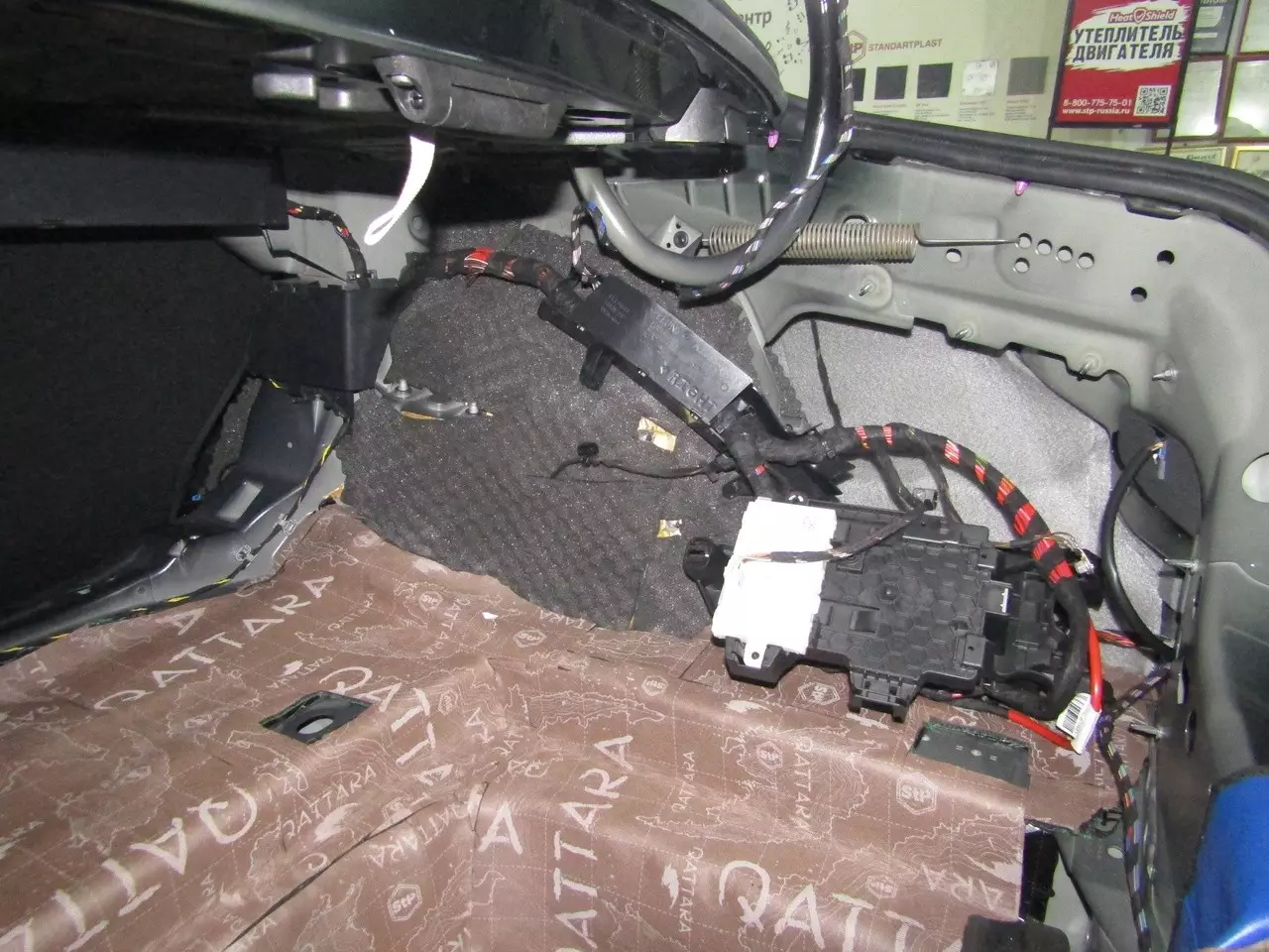 Шумоизоляция Mercedes Benz W213 StopShum