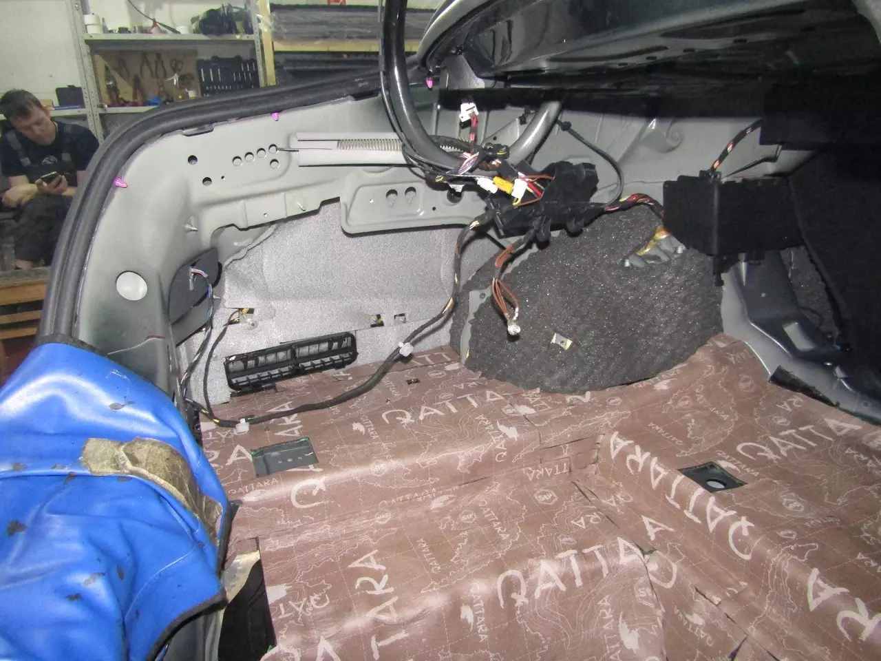 Шумоизоляция Mercedes Benz W213 StopShum