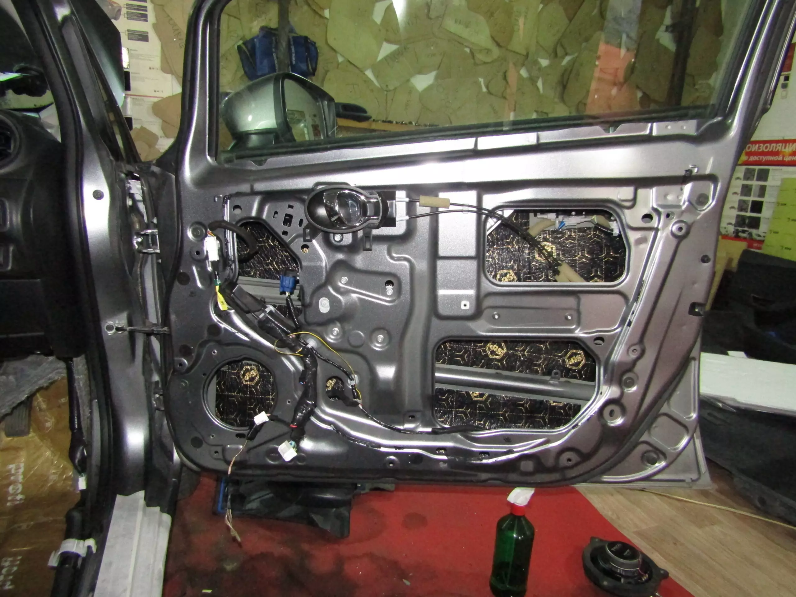 Шумоизоляция nissan note Stopshum