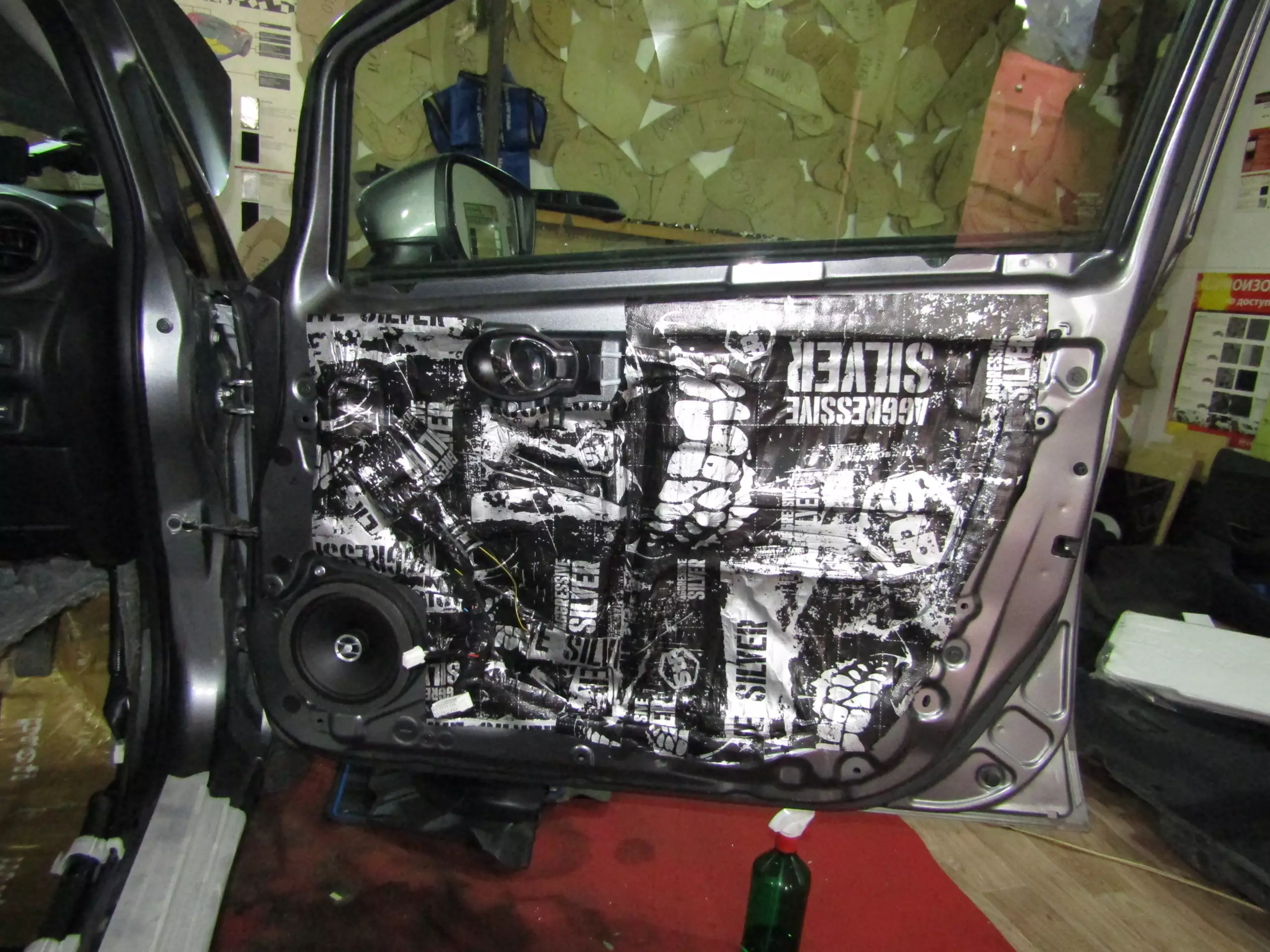 Шумоизоляция nissan note Stopshum