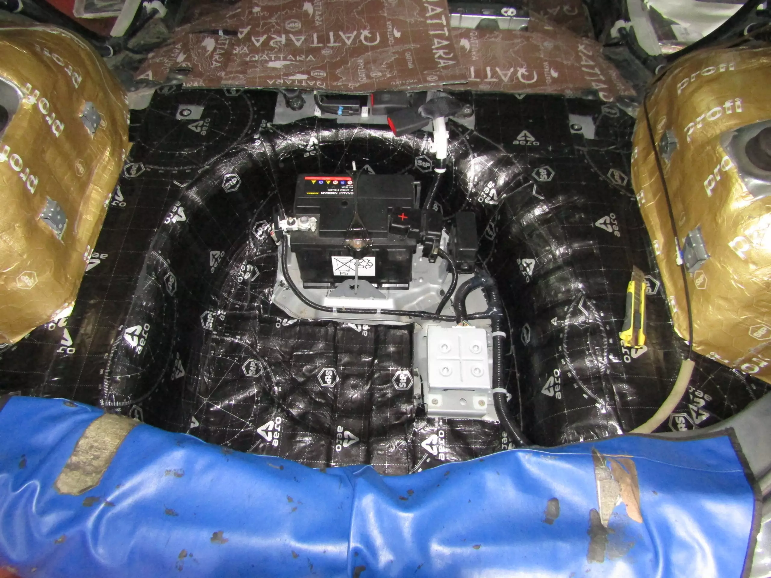 Шумоизоляция nissan note Stopshum