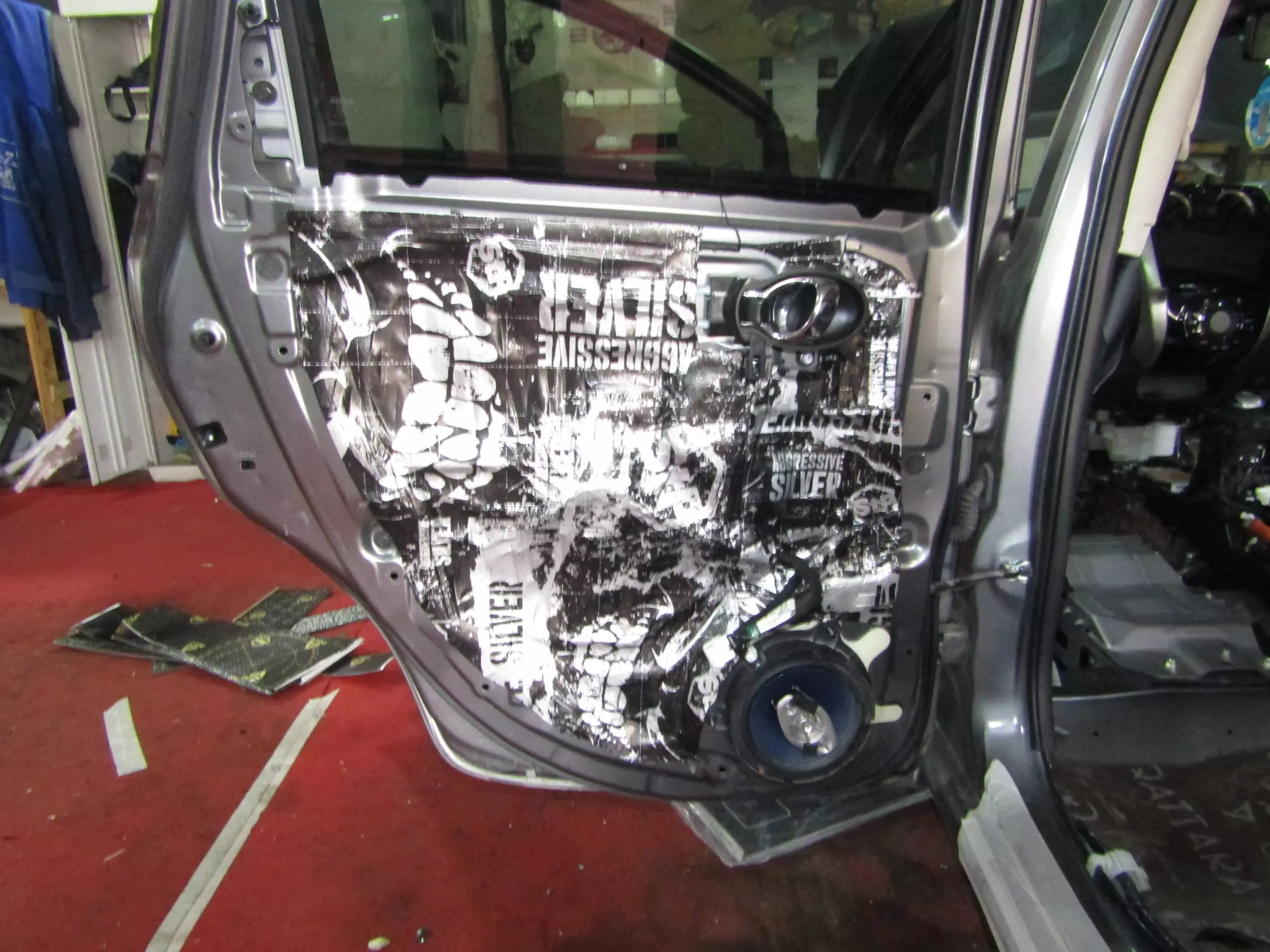 Шумоизоляция nissan note Stopshum