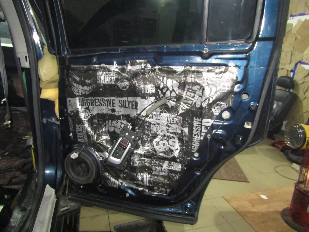 Шумоизоляция Honda Pilot Stop Shum