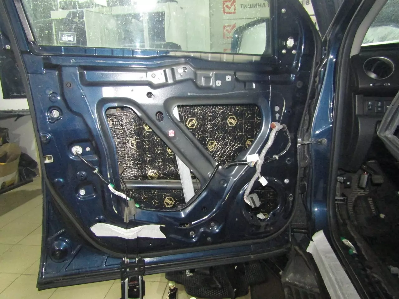 Шумоизоляция Honda Pilot Stop Shum