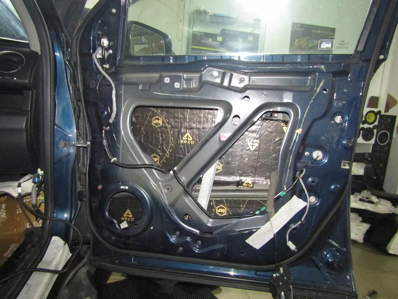 Шумоизоляция Honda Pilot Stop Shum