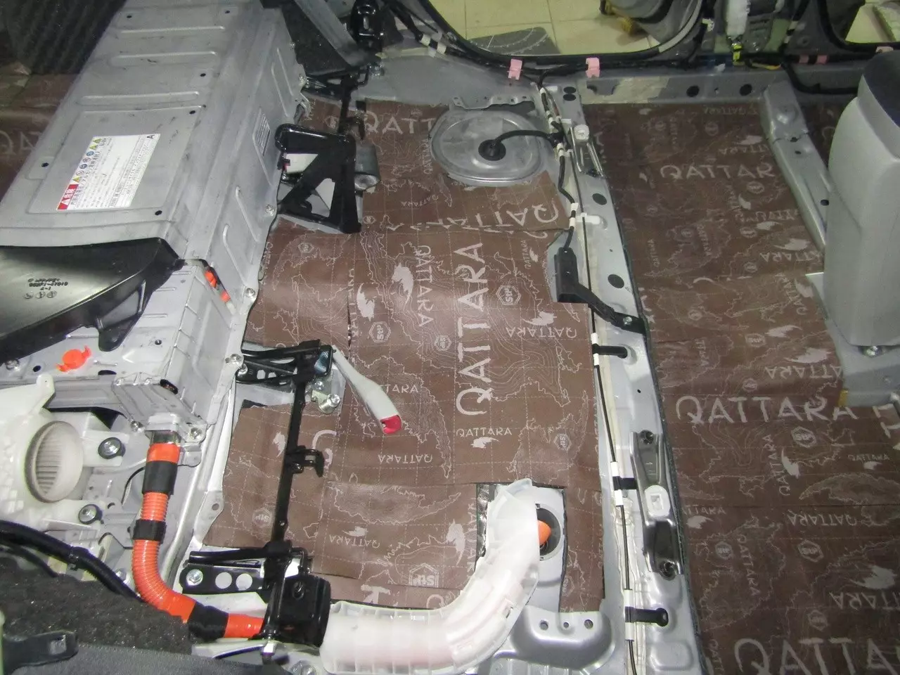 Шумоизоляция Toyota Prius Xw30 Stop Shum