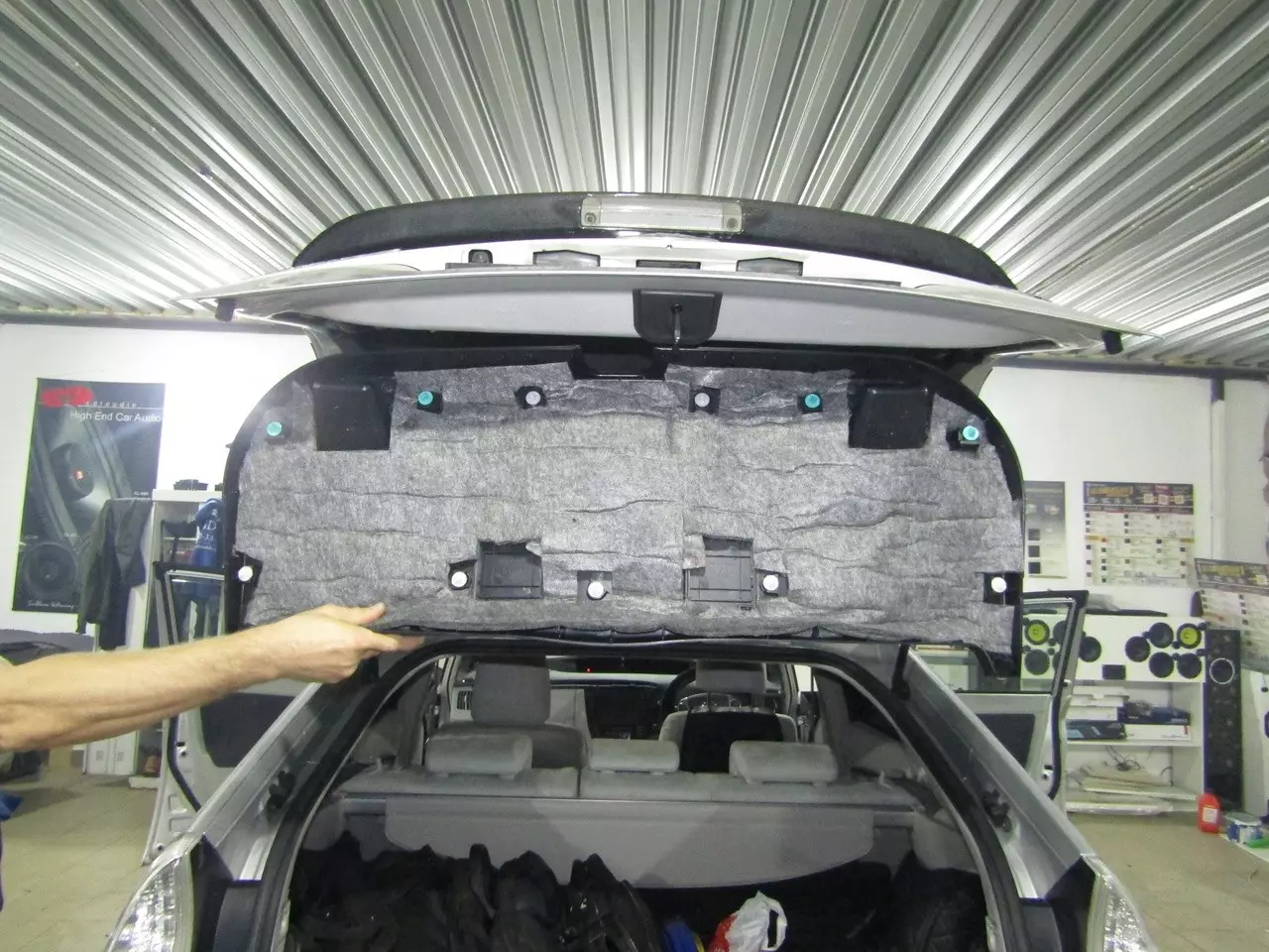 Шумоизоляция Toyota Prius Xw30 Stop Shum