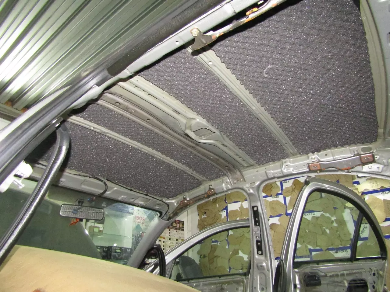 Шумоизоляция Nissan Almera N16 Stop Shum