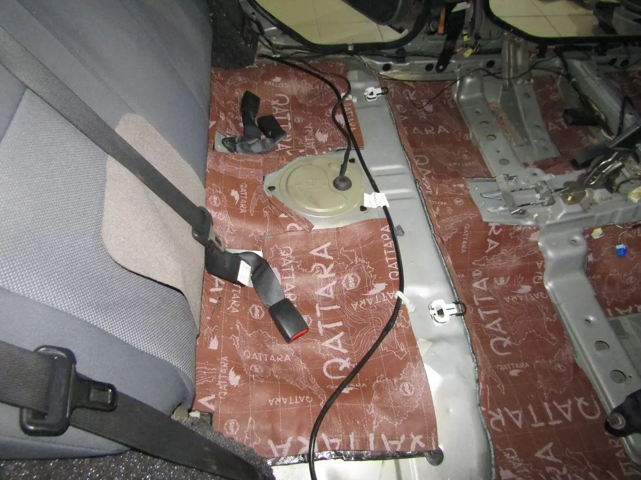 Шумоизоляция Nissan Almera N16 Stop Shum